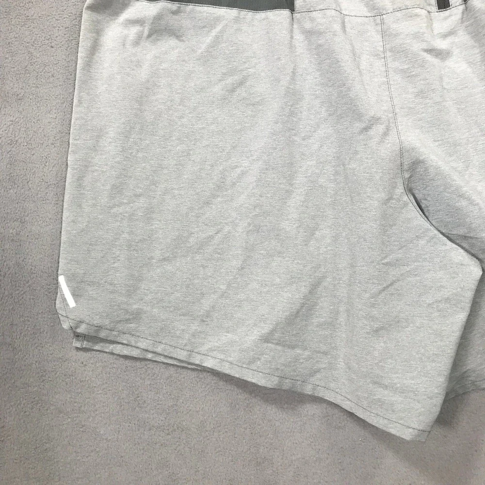 Nike Peloton Mens Flex Stride Running Shorts Gray Heather XXL 7